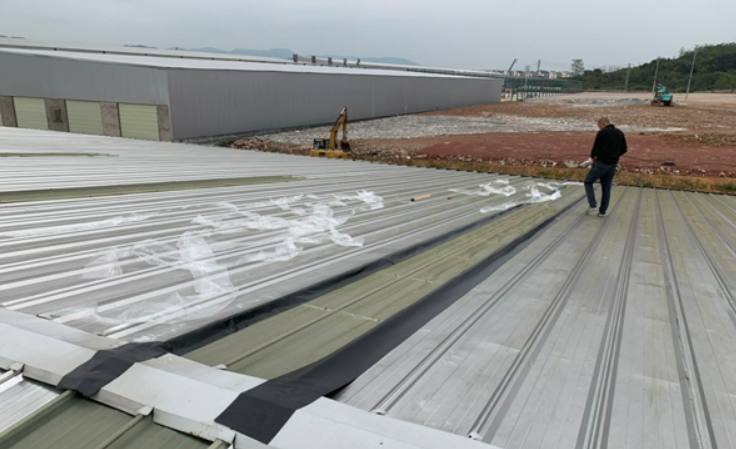 随县厂房屋面防水维修案例